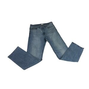 True Craft Mens Relaxed Fit Straight Leg Jeans Medium Wash Blue 34x34 N9829